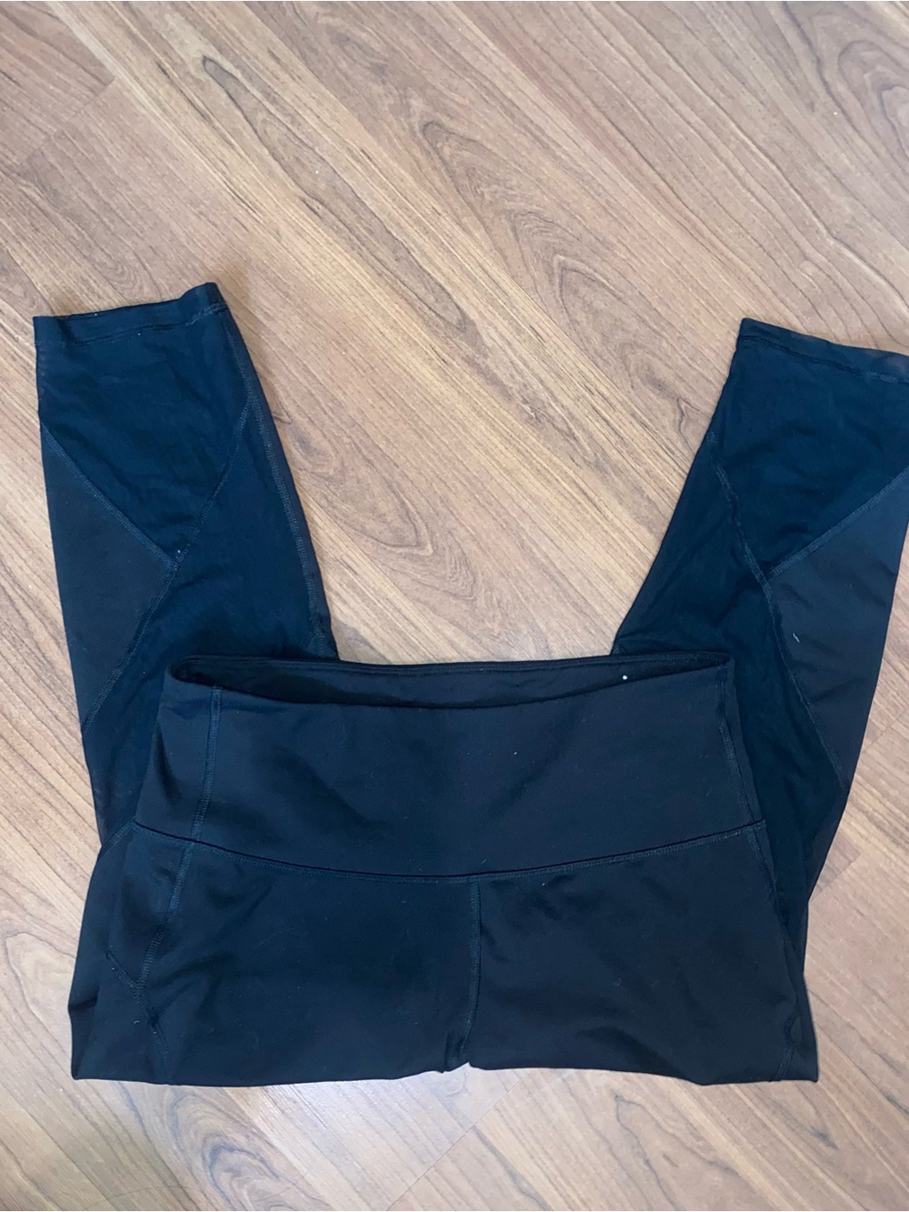 Black High-Waist Workout Leggings